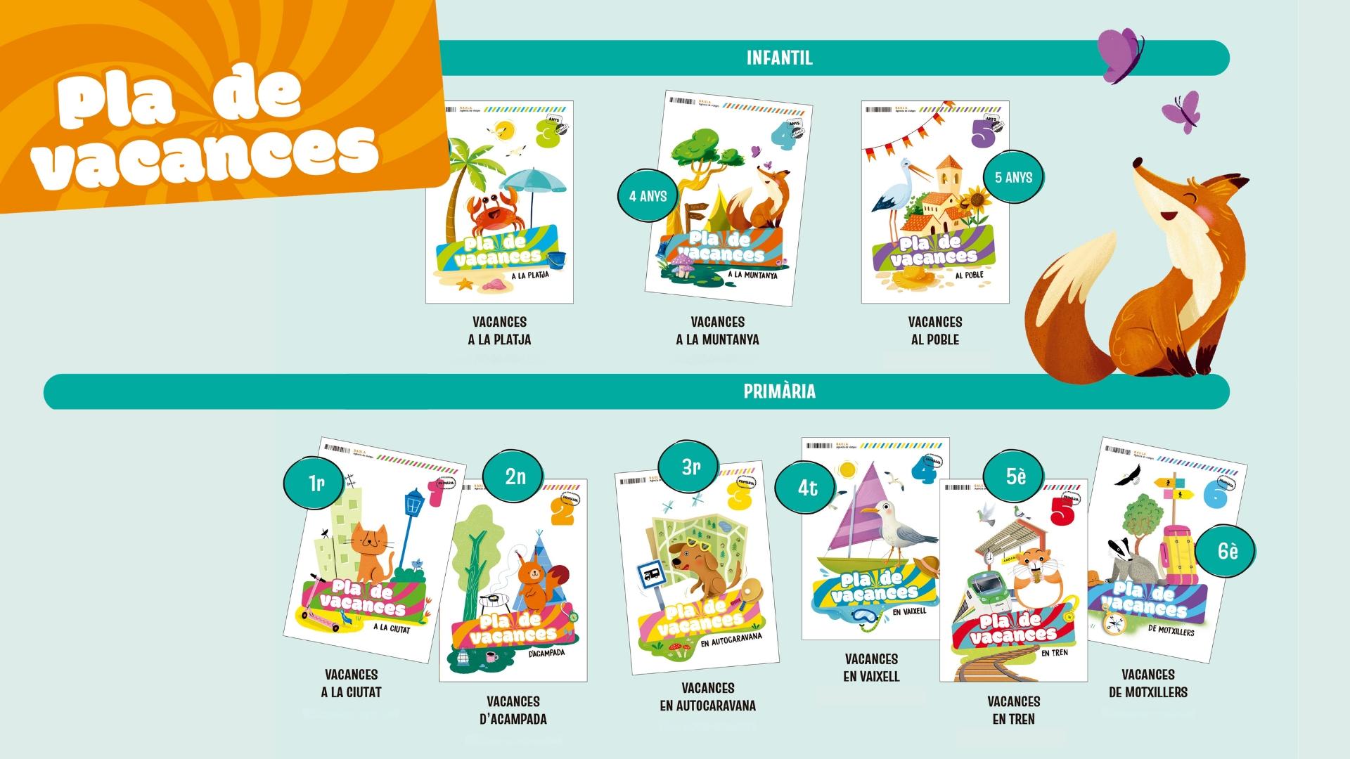 Cuadernos de vacaciones de Baula